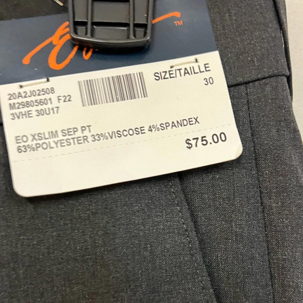 NEW Egara Skinny Fit Stretch dress Pants size: 30